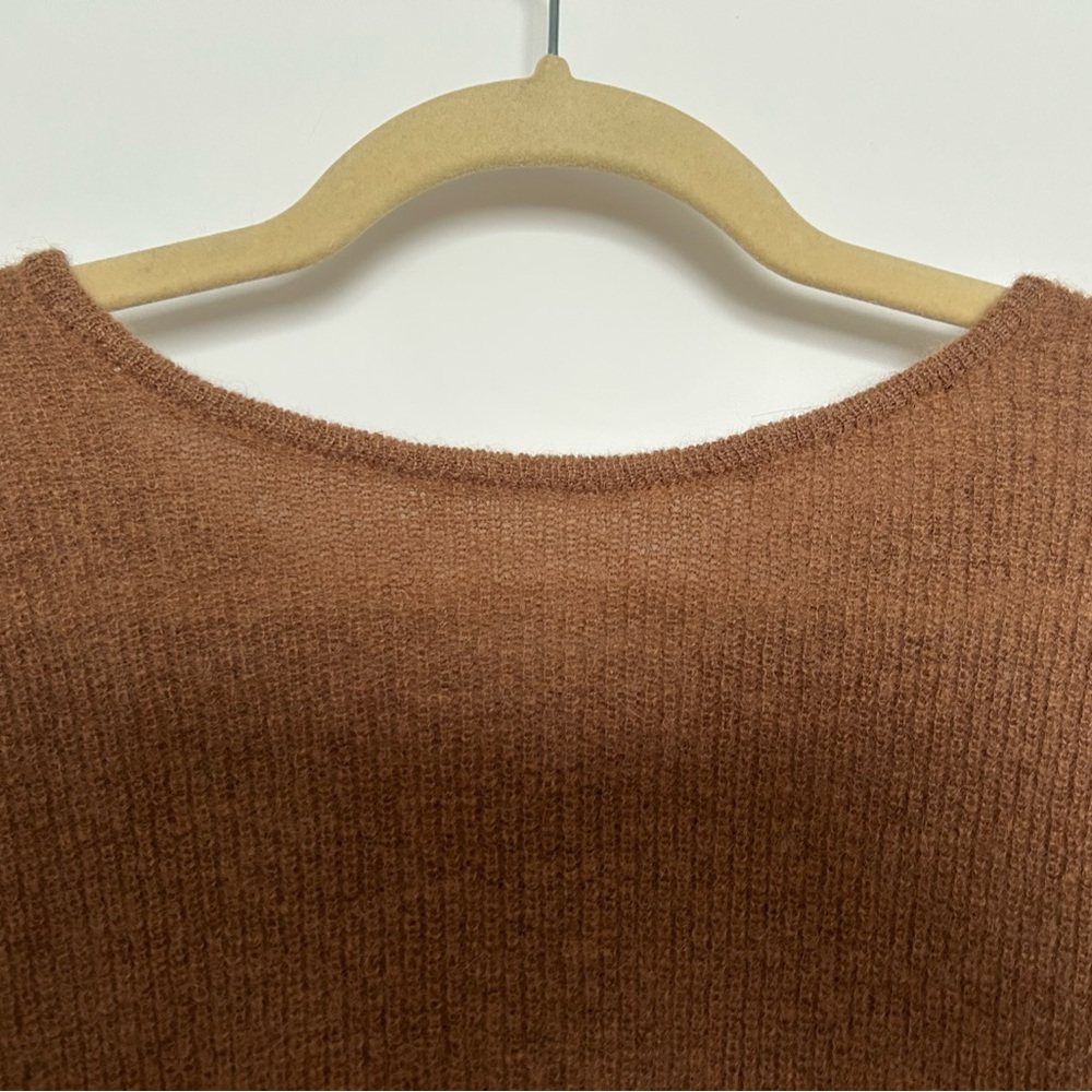 Sezane Gaspard Cardigan Camel XXS - Picture 6 of 8